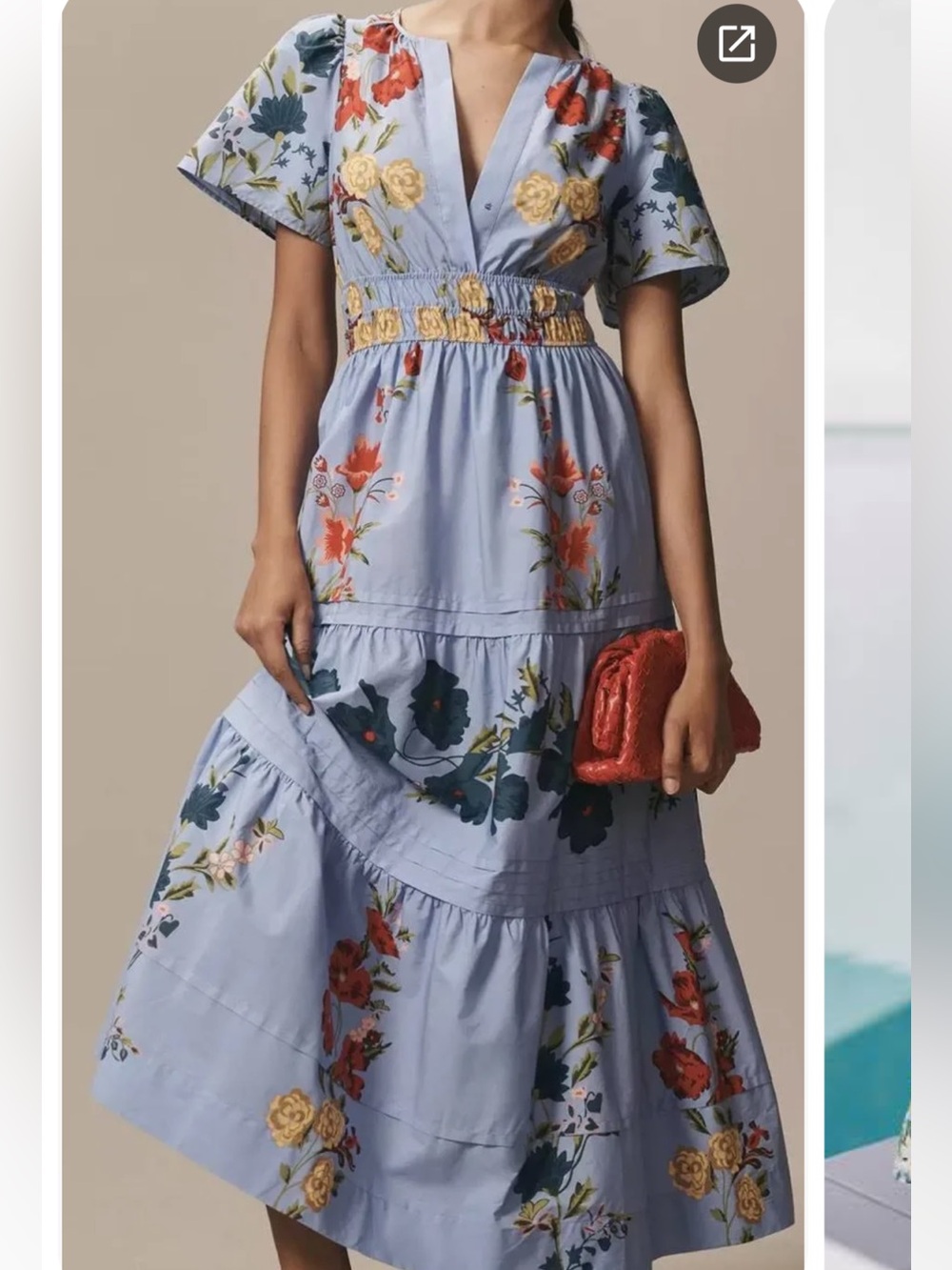 Anthropologie Somerset Maxi Dress